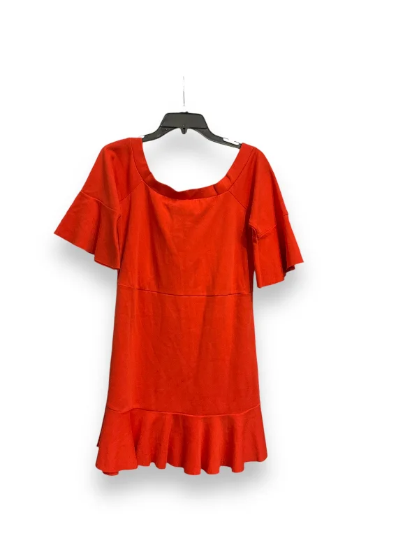 Instant Savings statement dressDress Casual Midi By Free People In Orange, Size: L