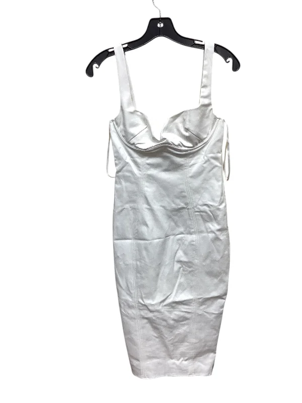 Act Now casual shift dressDress Casual Midi By Windsor In White, Size: Xs