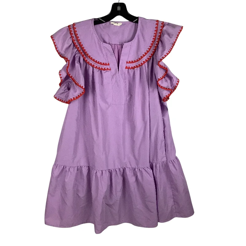 Unmissable Offer comfy maxi dressDress Casual Short By Entro In Purple, Size: L