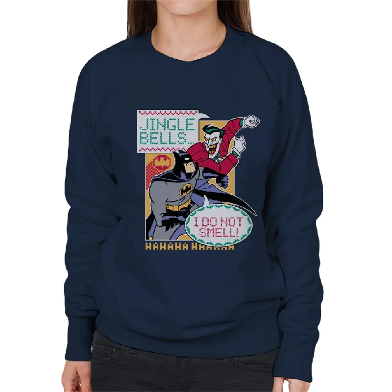Midnight Madness fashion sportswear hoodieBatman Christmas Joker Jingle Bells Women's Sweatshirt