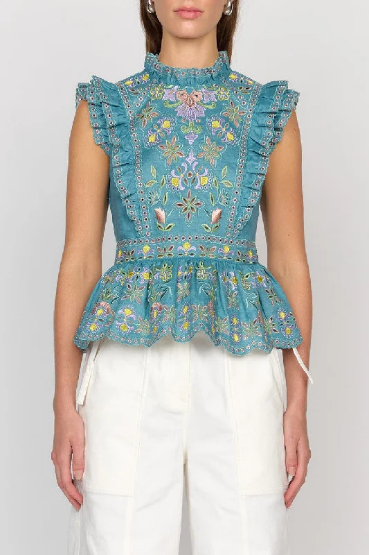Special Savings Lilah Top | Blue Combo