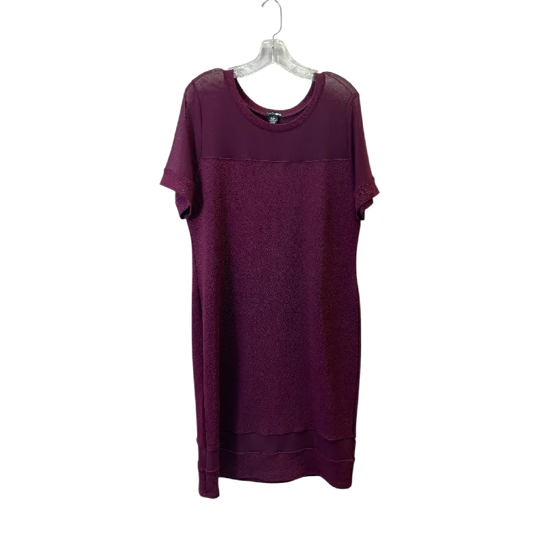 Savings Bonanza fitted bodycon dressDress Casual Short By Fashion Nova In Purple, Size:3