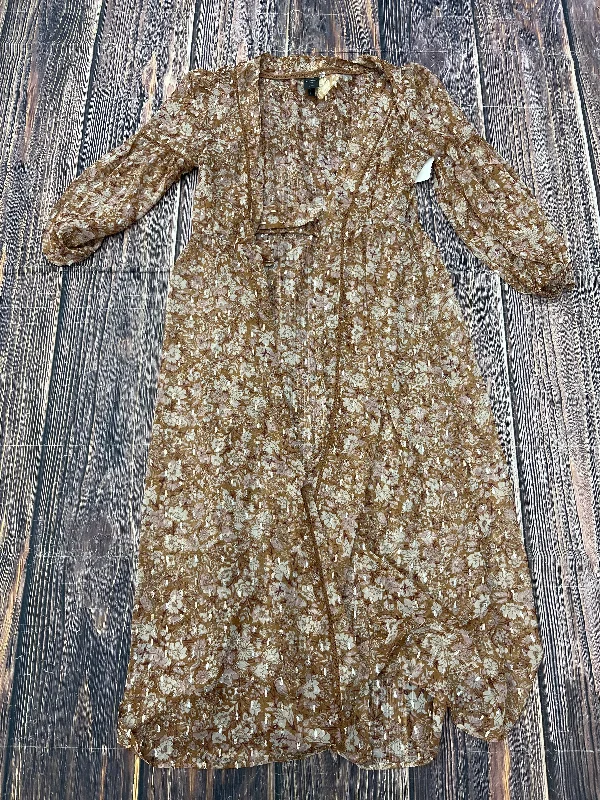 Fantastic Deals chic dressDress Casual Maxi By Express In Brown, Size: L