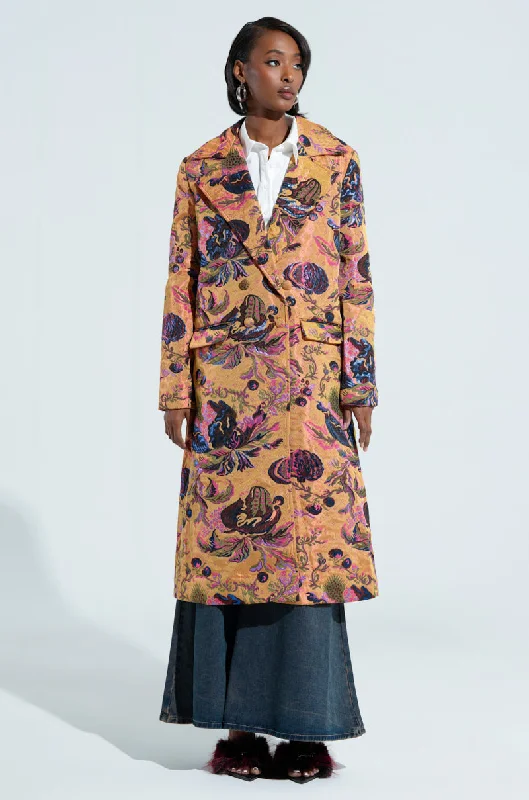 The Best Prices stylish blazer coatCAMBRIDGE BROCADE TRENCH