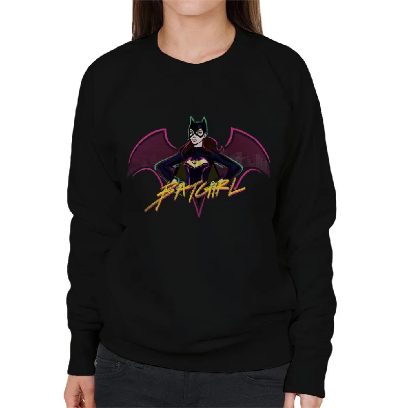 Online Specials urban activewear hoodieBatman Batgirl Power Pose Women's Sweatshirt