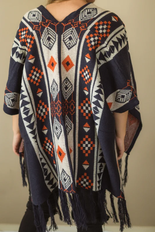 Buy More, Save More tailored coatGeo Boho Wrap