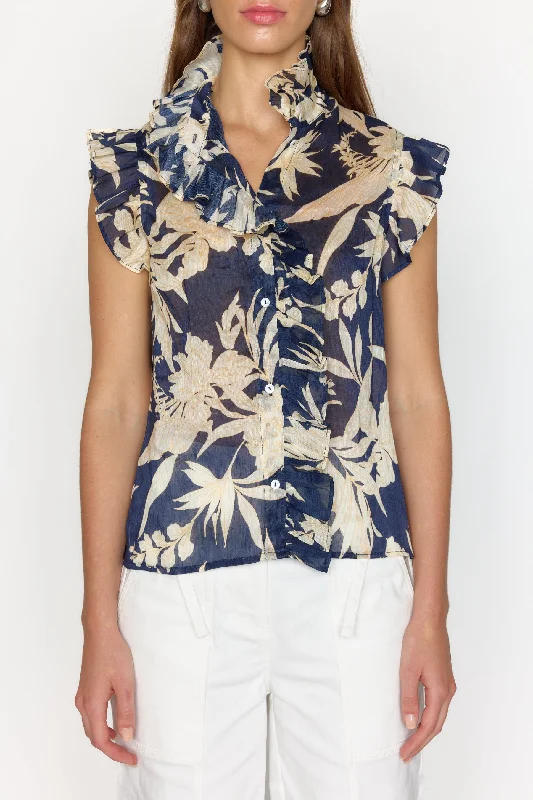 Limited Quantity Marfa Top | Midnight Rosette
