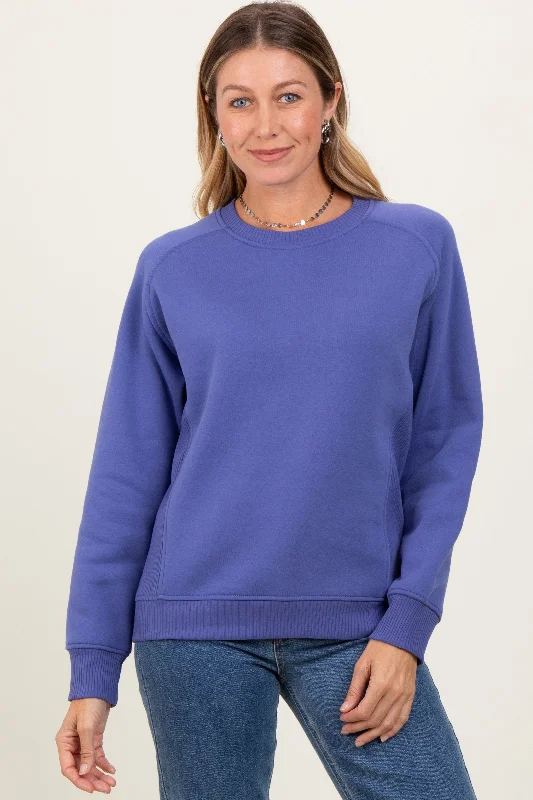 Deal Zone Periwinkle Fleece Sweatshirt