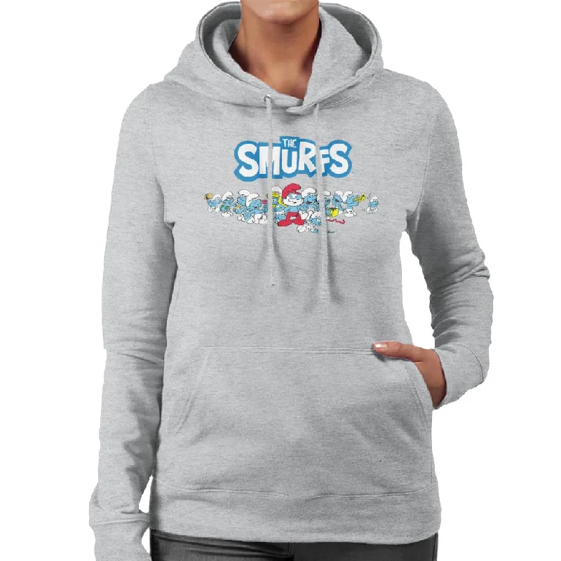 Crazy Savings fashion-forward hoodieThe Smurfs All Together Women's Hooded Sweatshirt Crazy Savings fashion-forward hoodieThe Smurfs All Together Women's Hooded Sweatshirt