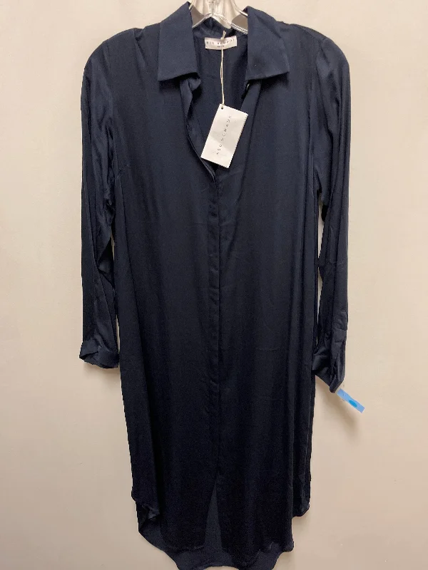 Savings Alert velvet dressDress Casual Midi By Clothes Mentor In Navy, Size: Xs
