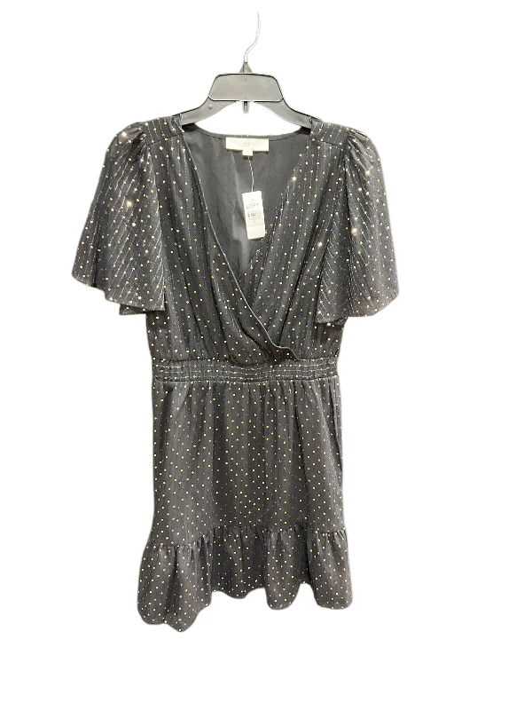 Online Only tiered dressDress Party Short By Loft In Black, Size: S