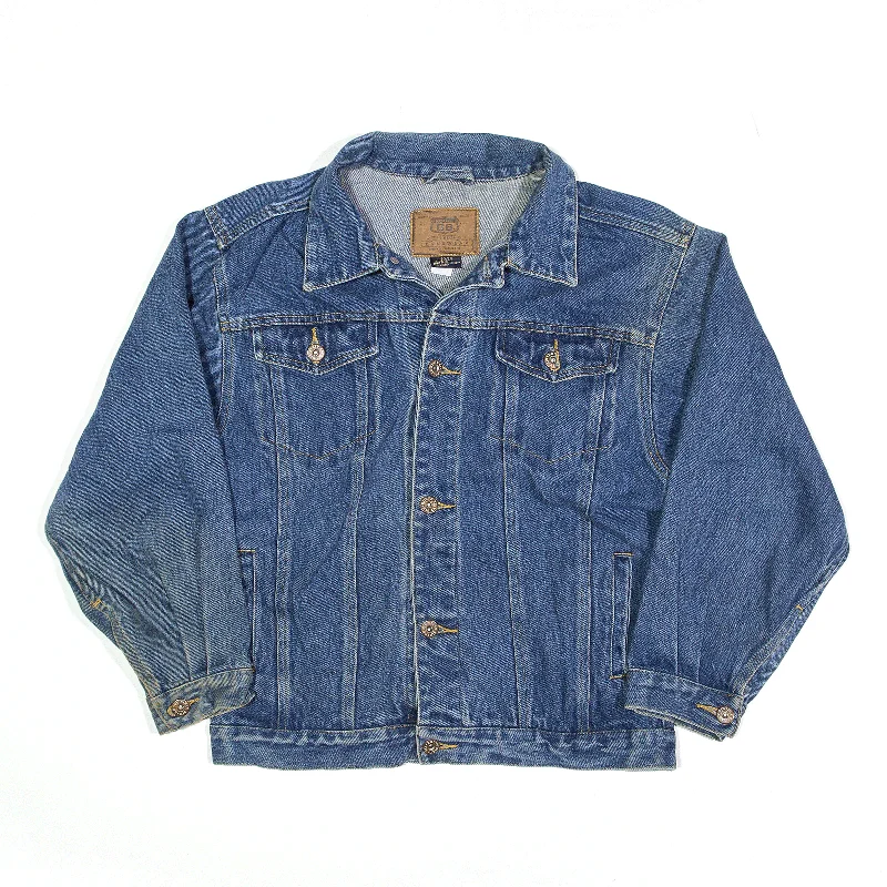 Price Smash trendy casual outerwearROUTE 66 Jacket Blue Denim Womens S