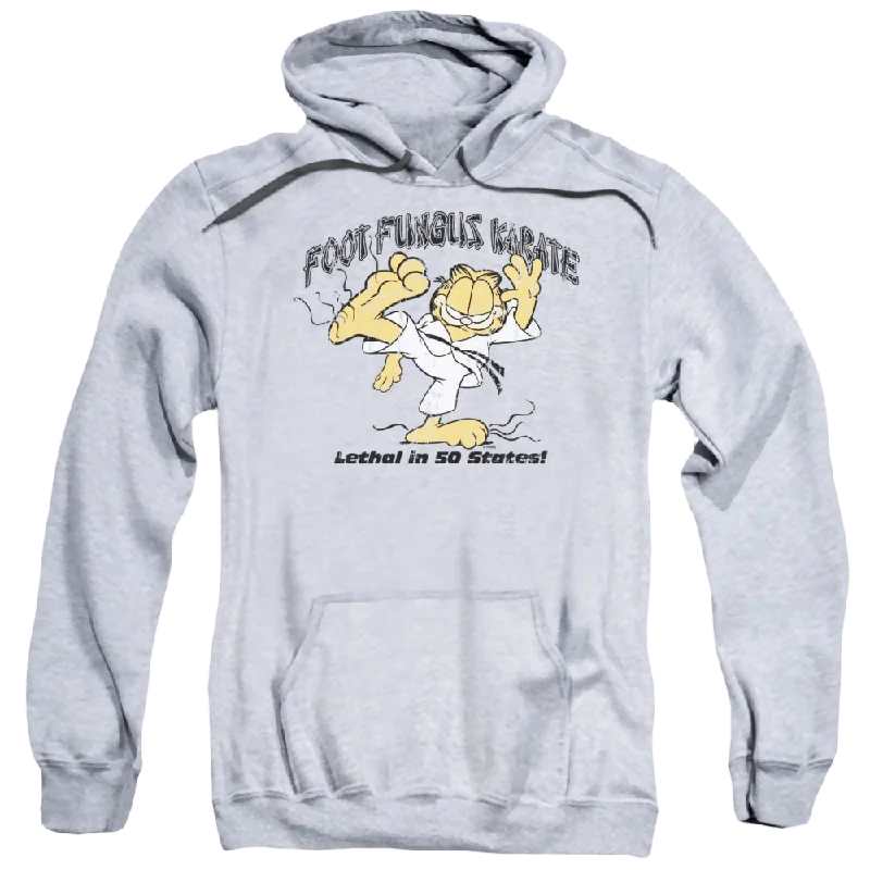 Friends and Family Sale comfy athletic hoodieGarfield Foot Fungus Karate - Pullover Hoodie