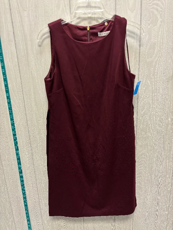 Weekend Deal form-fitting dressDress Work By Trina Turk In Maroon, Size: S