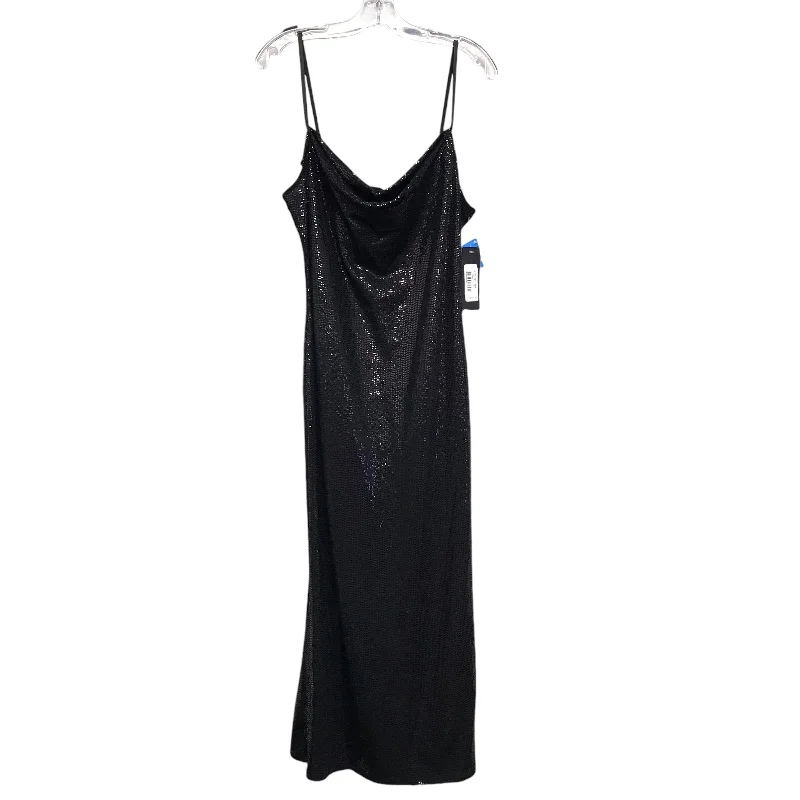 Final Clearance formal dressDress Party Long By Bebe In Black, Size:L