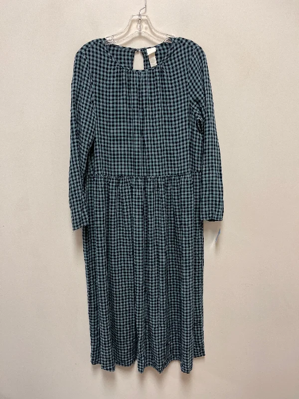 One-DAY Sale casual midi dressDress Casual Maxi By H&m In Blue, Size: M
