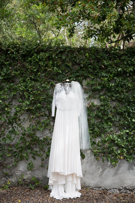 Flash Sale Rue De Seine Mackenzie gown + lace topper