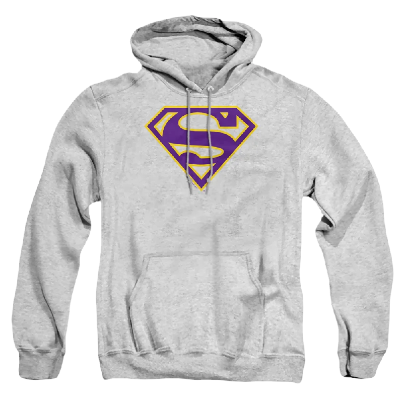 Low Prices comfortable stylish hoodieSuperman Purple & Gold Shield - Pullover Hoodie Low Prices comfortable stylish hoodieSuperman Purple & Gold Shield - Pullover Hoodie