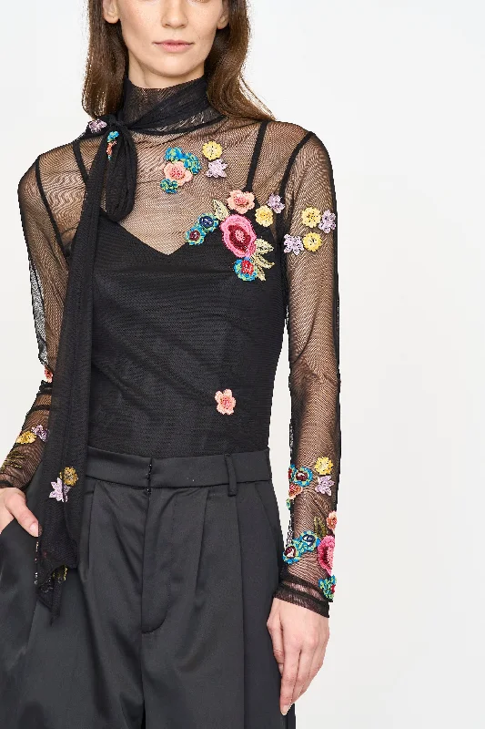 Flash Sale Ginny Top | Black Combo