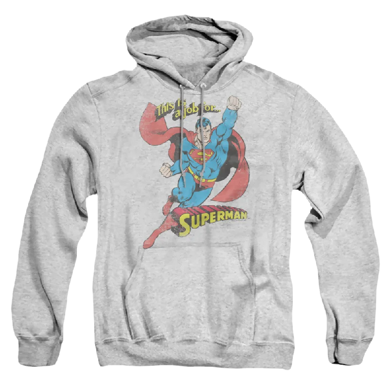 Shop and Save casual streetwear hoodieSuperman On The Job - Pullover Hoodie