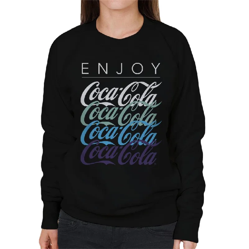 Don't Wait performance hoodie for gymCoca Cola Enjoy Women's Sweatshirt