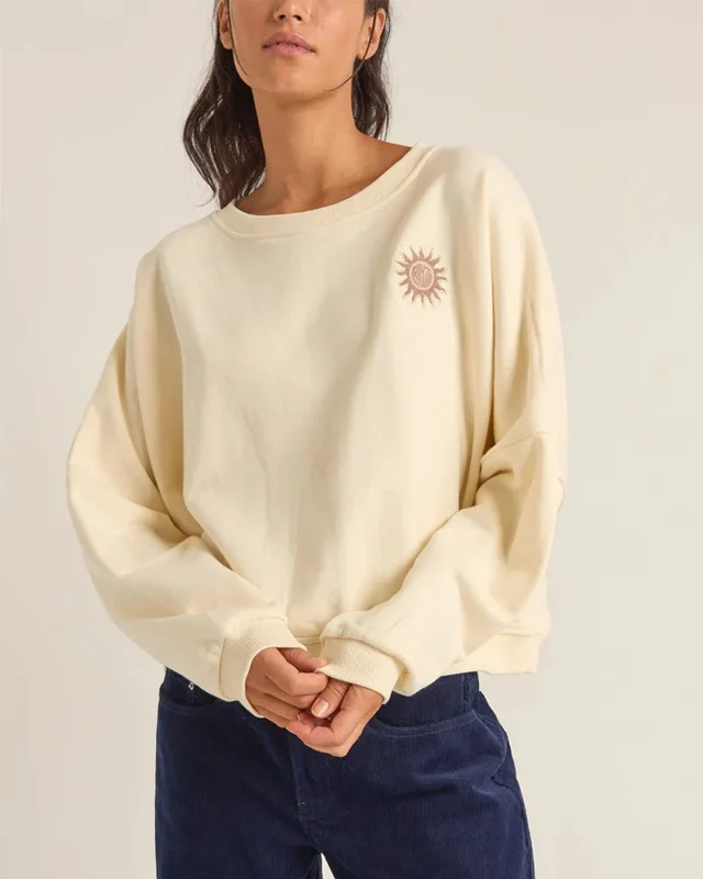 New Deals Sun Bleached Slouch Fleece