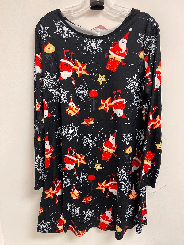Bonus Savings casual day dressDress Casual Midi By Clothes Mentor In Multi-colored, Size: Xl