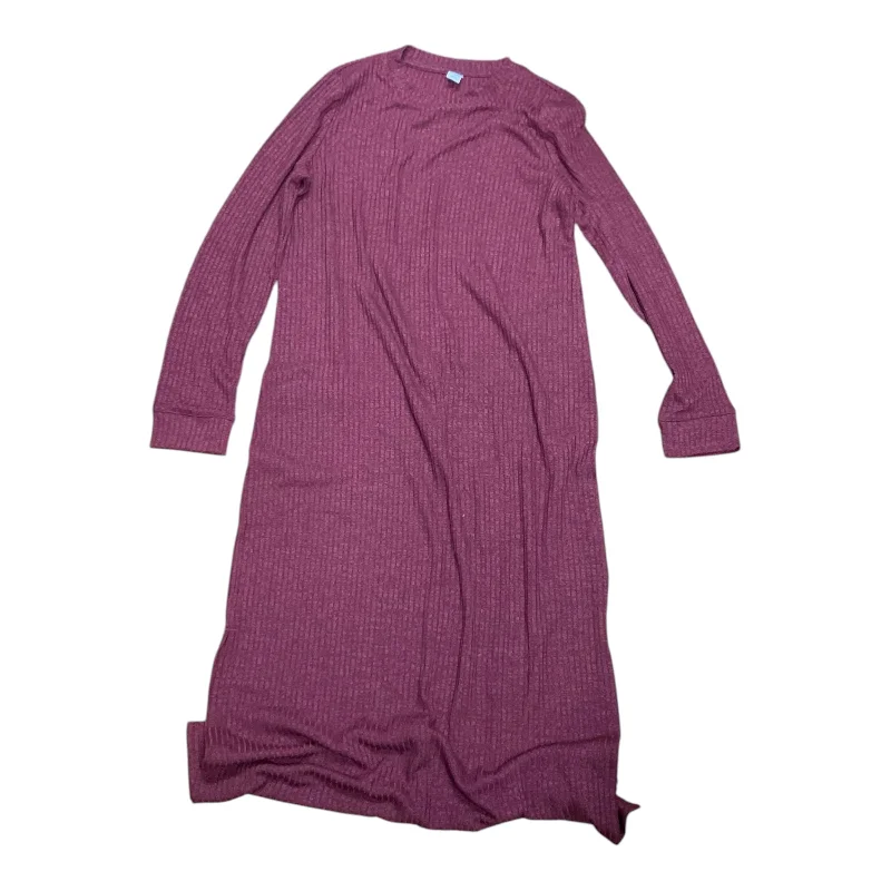 Low Prices cocktail party dressDress Casual Midi By Old Navy In Red, Size: M