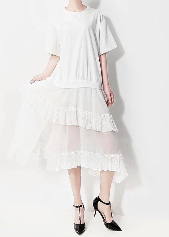 Online Specials bodycon dressMuchiffon dress long Korea Fashion Casual Solid Color