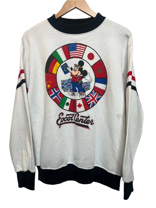 Daily Specials athletic casual sweatshirtDisney Epcot Center White Sweatshirt (Size L)