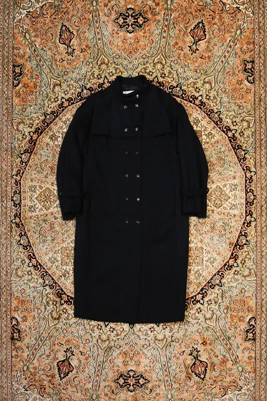 Midnight Madness high-fashion coatLAMB CASHIMERE DRESS CT (BLACK)