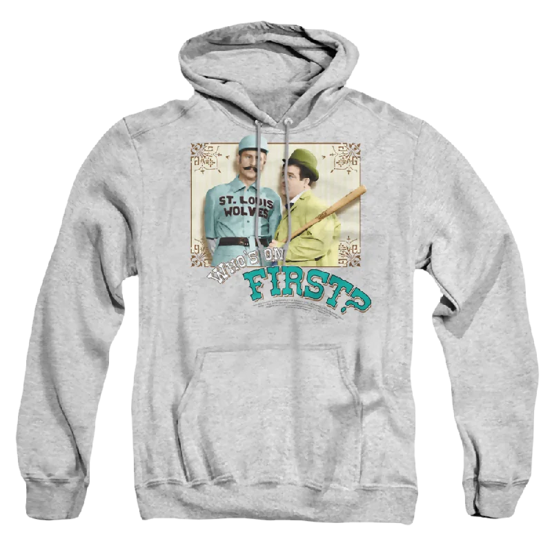 Hurry In comfy hoodieAbbott & Costello Whos On First - Pullover Hoodie
