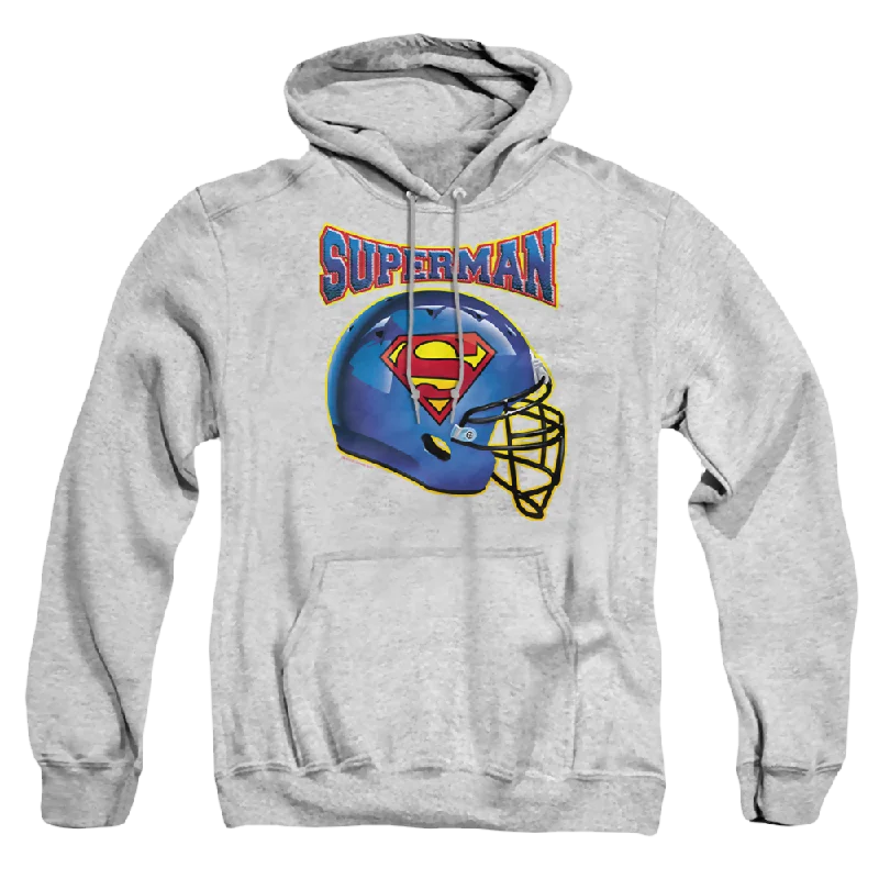 Price Reduction relaxed fit hoodieSuperman Helmet - Pullover Hoodie