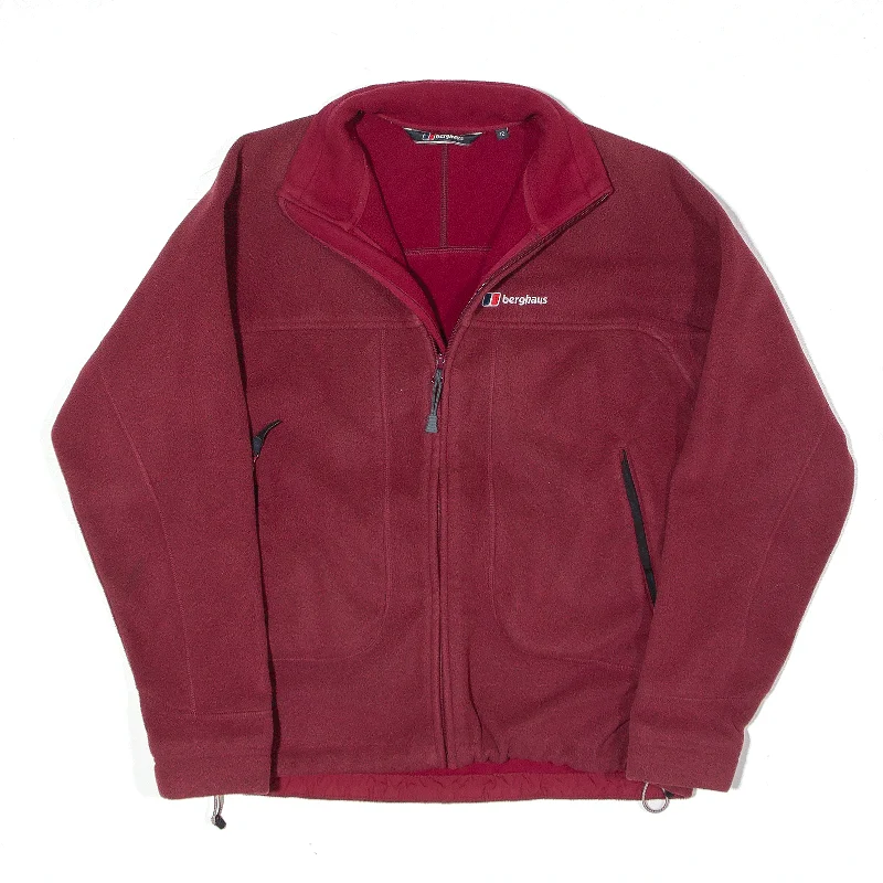 Overstock cold weather coatBERGHAUS Fleece Jacket Red Womens UK 12