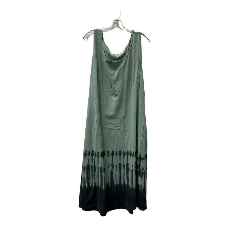 Today’s Deal cocktail party dressDress Casual Midi By Any Body In Green, Size:3