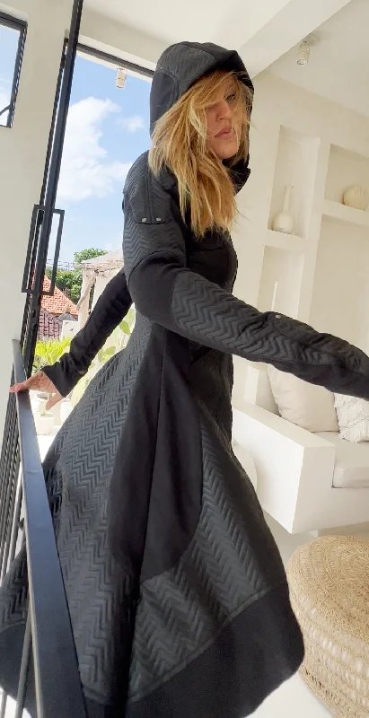 Final Clearance Freq G Diana Coat - Waves