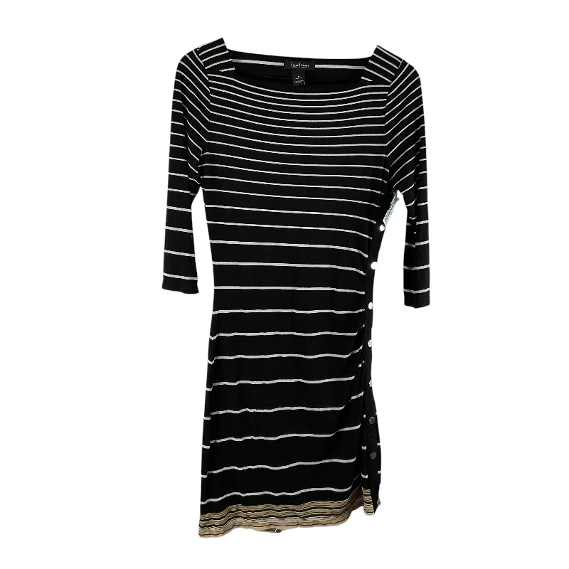 Online Only minimalistic dressDress Casual Midi By White House Black Market In Black, Size: S