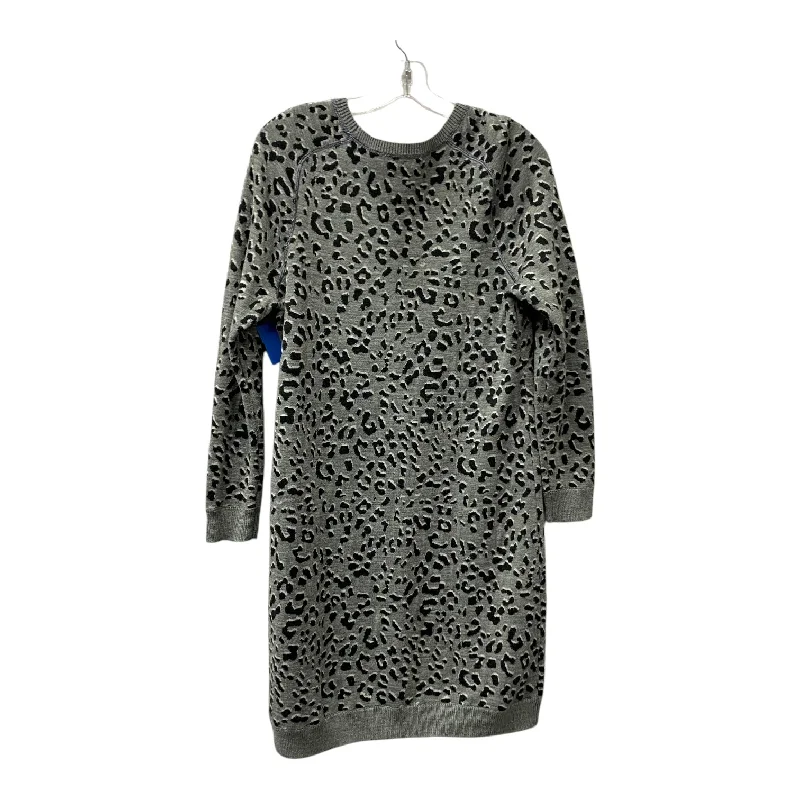 Price Reduction sleek dressDress Sweater By Loft In Animal Print, Size:Lp