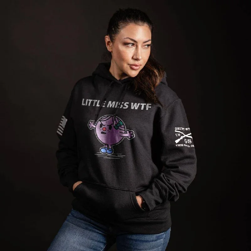 Year-End Sale Women's W.T.F. Hoodie - Black