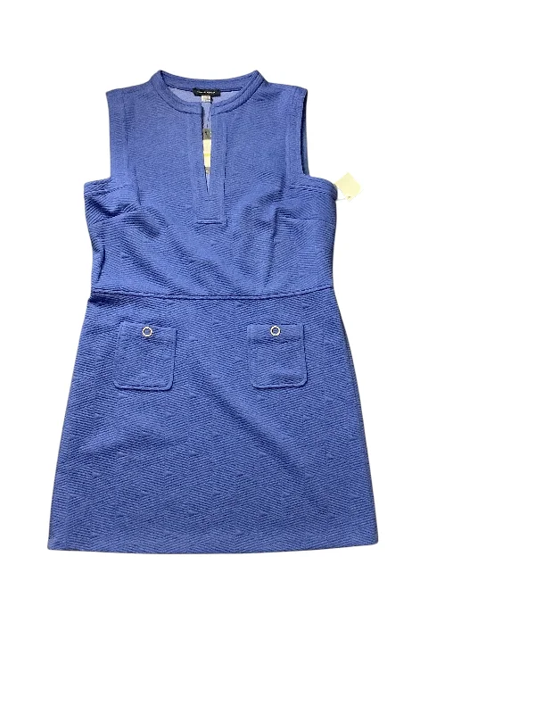 New Markdowns classic fit-and-flare dressDress Casual Midi By Tommy Hilfiger In Blue, Size: 14