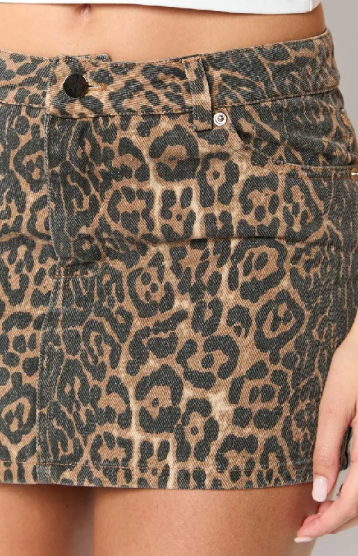 Price Fest warm trench coatZhara Leopard Print Mini Skirt