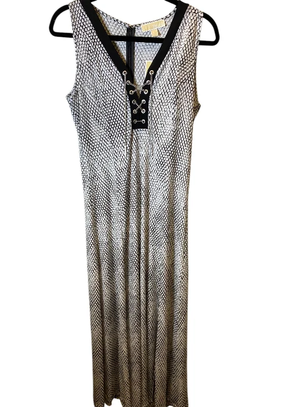 Epic Deals comfy dressDress Casual Midi By Michael Blair In Black & White, Size: M