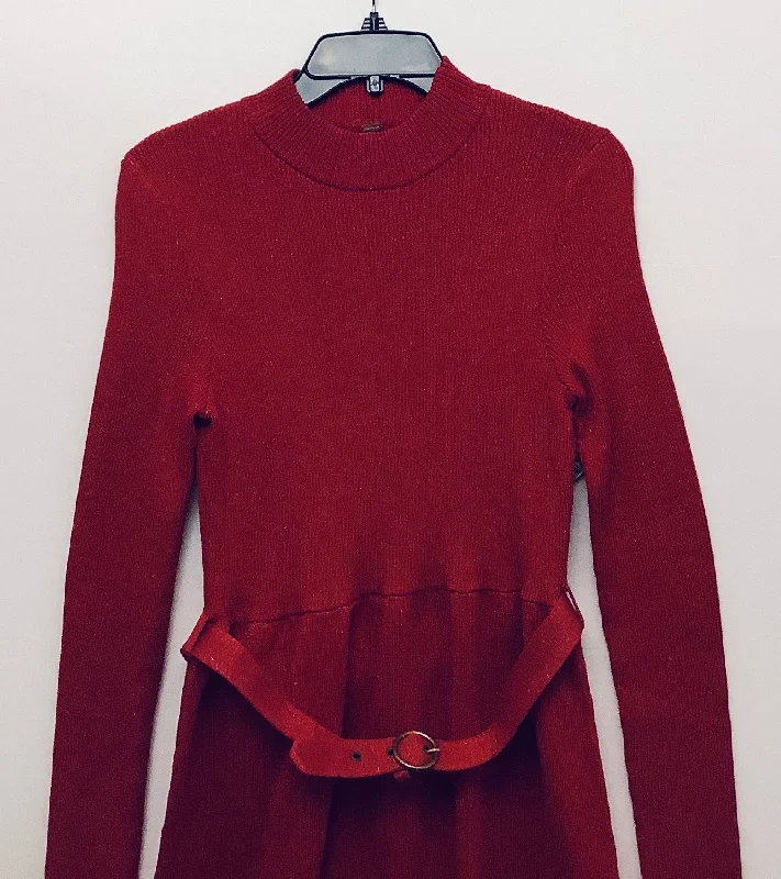 While Supplies Last comfy dressDress Casual Midi By Free People In Red, Size: M
