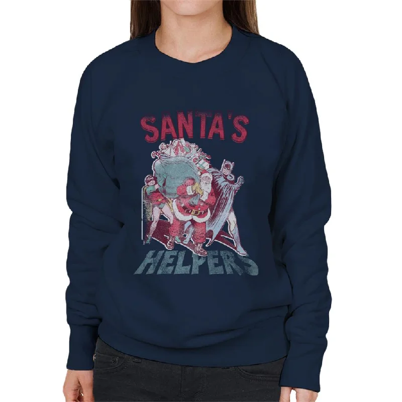 The Best Prices workout style hoodieBatman Christmas Santa's Helpers Women's Sweatshirt