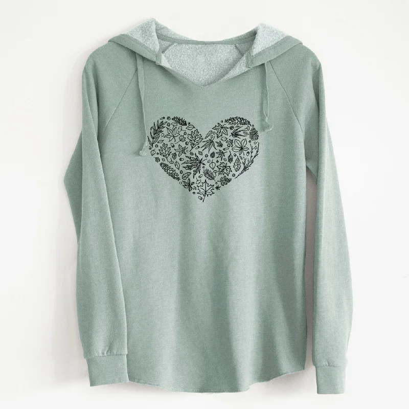 Online Exclusive luxe gym hoodieHeart Full of Autumn Leaves - Cali Wave Hooded Sweatshirt