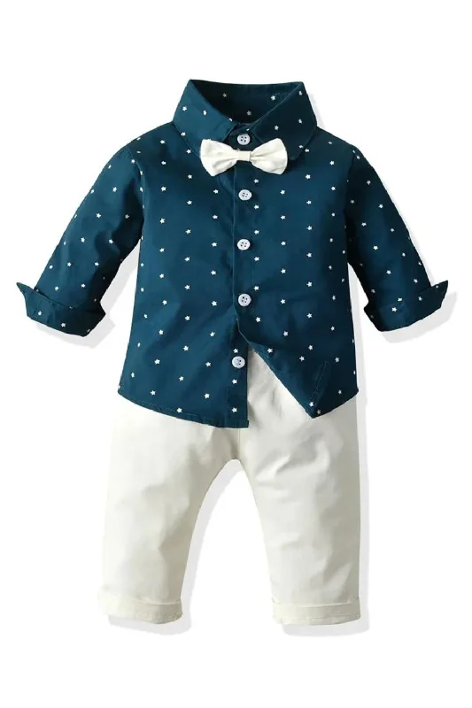 Special Promotion Boys Clothes Set Outfits  Formal Party Top Pants Kids Costume Children'S Wear Casual Clothing Suits