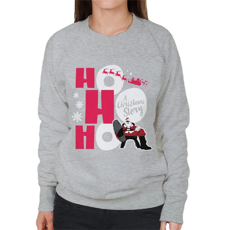 Get It Before It’s Gone fitted workout hoodieA Christmas Story Ho Ho Ho Women's Sweatshirt