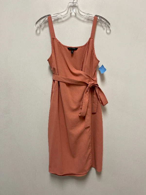 The Best Prices casual dressDress Casual Short By Banana Republic In Orange, Size: Xsp