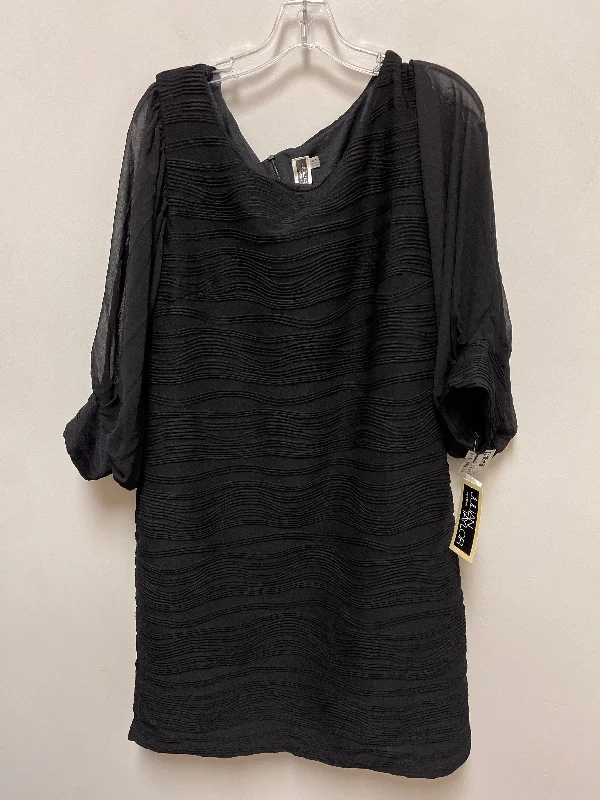 Big Discounts form-fitting dressDress Casual Midi By Julian Taylor In Black, Size: Xl