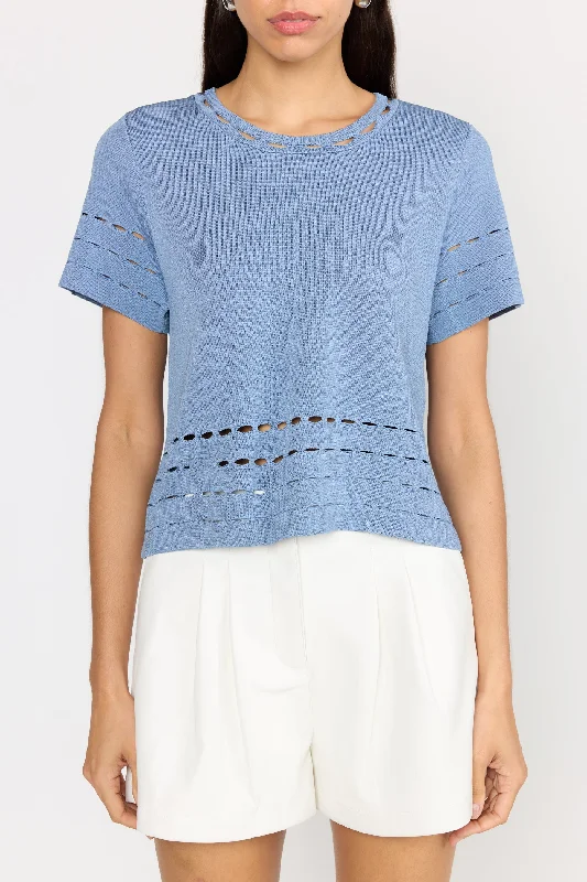Loyalty Reward Clio Top | Dusty Blue